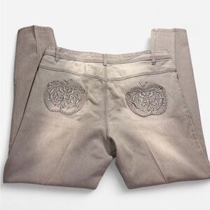 Grey Apple Bottom jeans, size 16.